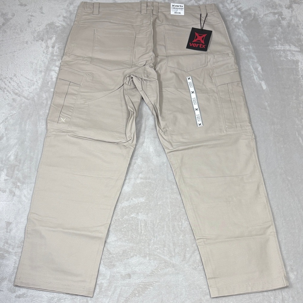 Vertx Men's Khaki Tactical Cargo Pants 40x32 New With Tags